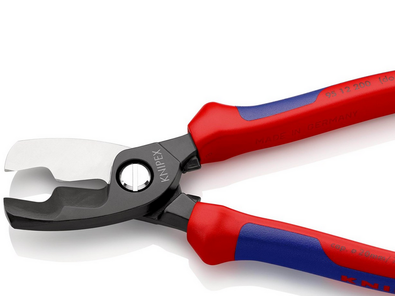 KNIPEX Kabelscheren, mit Doppelschneide