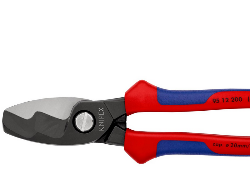 KNIPEX Kabelscheren, mit Doppelschneide