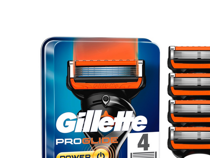Gillette Fusion Proglide Power Blades 4 Pack