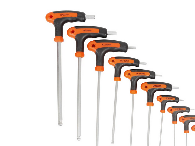 Boxer Allen key T-key set 10 sizes