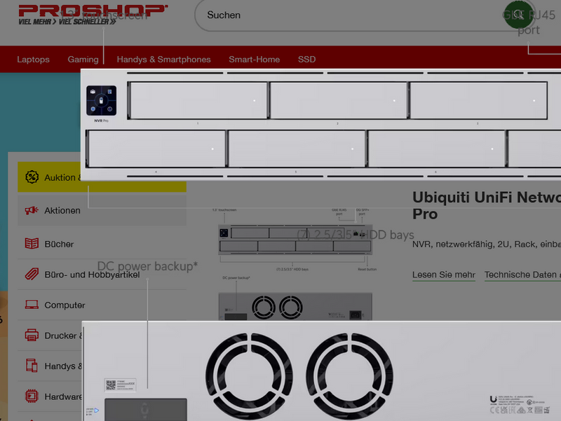 Ubiquiti UniFi Network Video Recorder Pro