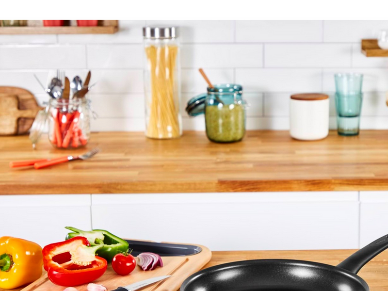 Tefal Easy chef Frypan set 22 & 28 cm