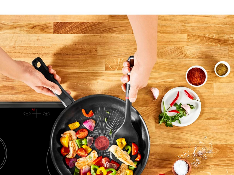 Tefal Easy chef Frypan set 22 & 28 cm