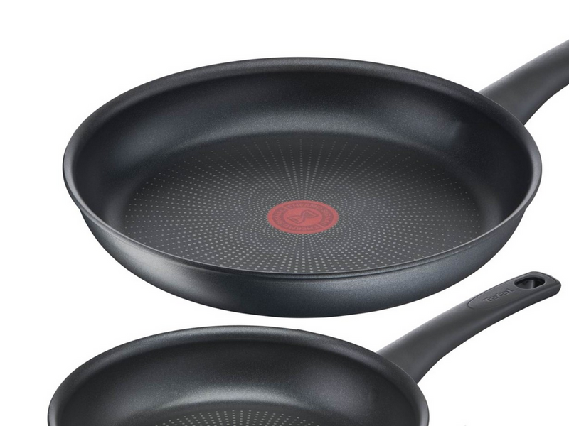 Tefal Easy chef Frypan set 22 & 28 cm