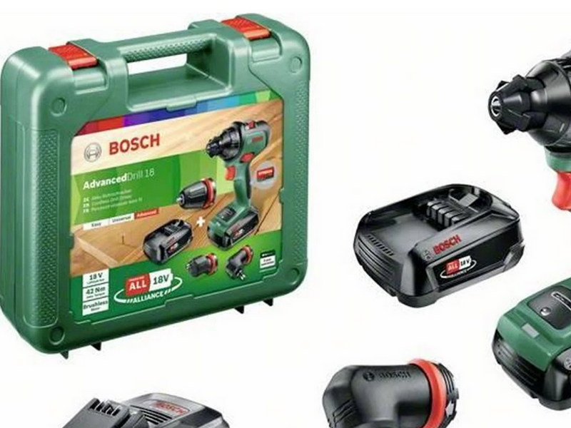 Bosch AdvancedDrill 18 2X2.5AH