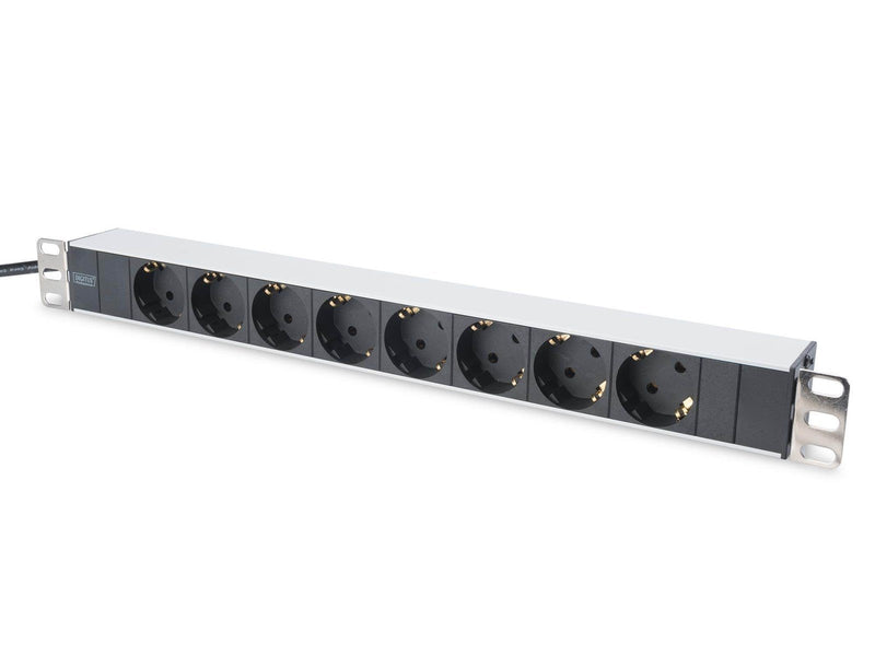 DIGITUS 8-Port -1U - Aluminum PDU