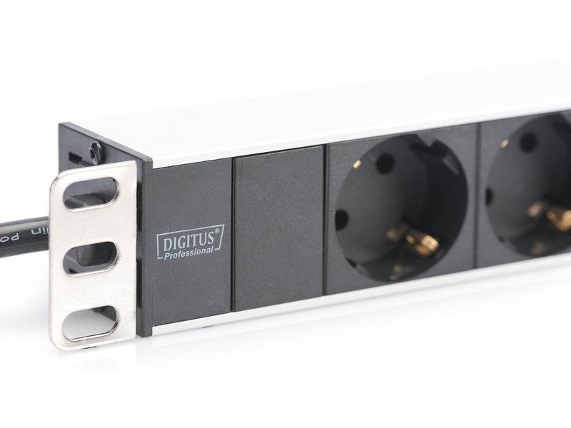 DIGITUS 8-Port -1U - Aluminum PDU