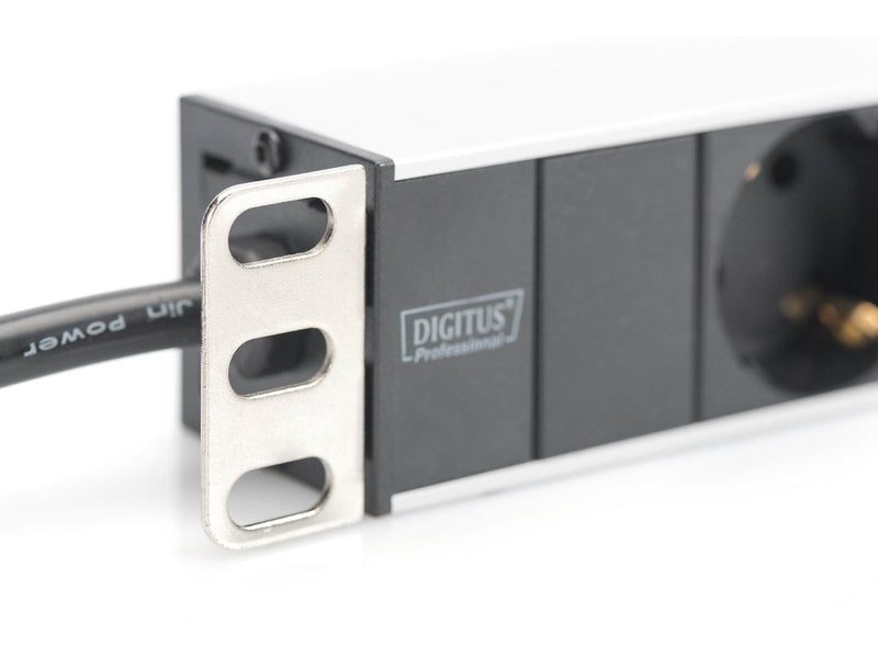DIGITUS 8-Port -1U - Aluminum PDU
