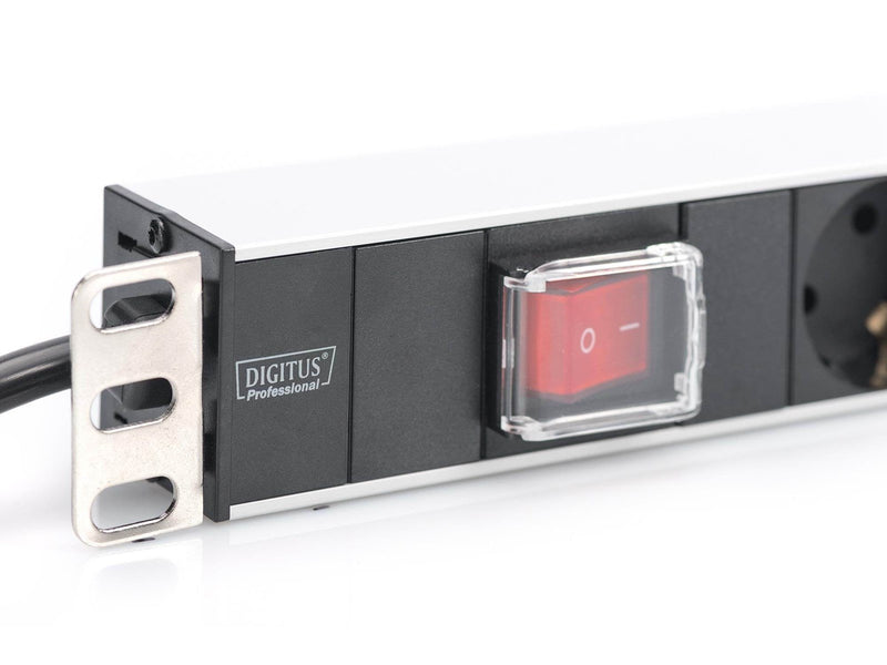 DIGITUS 7-Port - 1U - Aluminum PDU