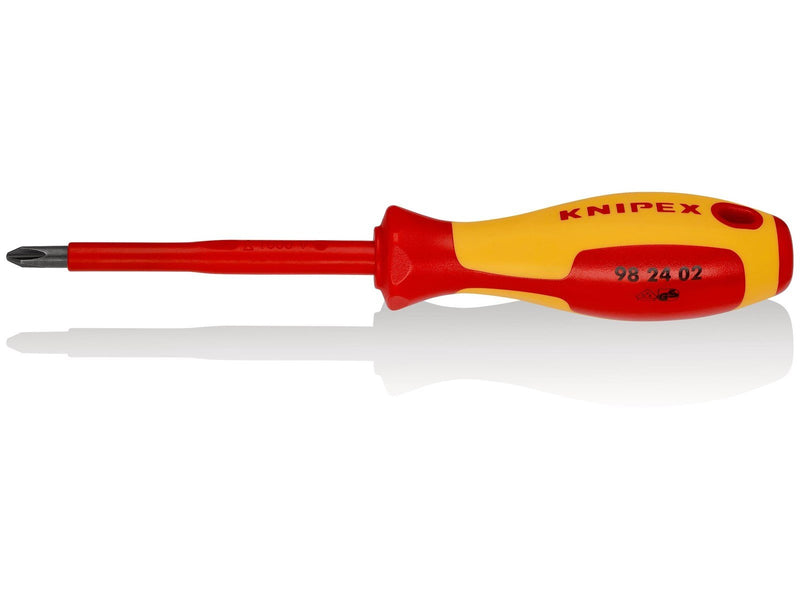 KNIPEX Schraubendreher für Kreuzschlitzschrauben, Phillips®