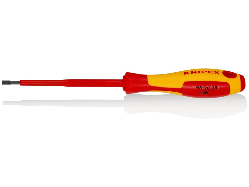 KNIPEX Schraubendreher für Schlitzschrauben