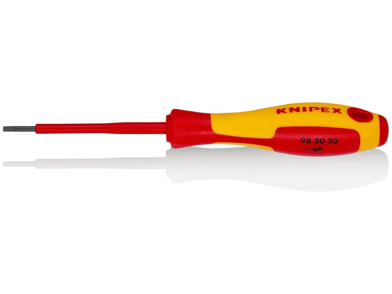 KNIPEX Schraubendreher für Schlitzschrauben