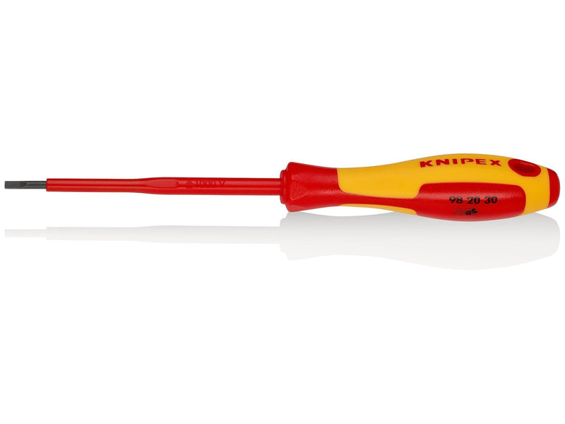 KNIPEX Schraubendreher für Schlitzschrauben