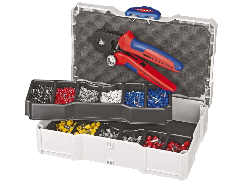 KNIPEX Crimp-Sortimente, für Aderendhülsen mit Kunststoffkragen