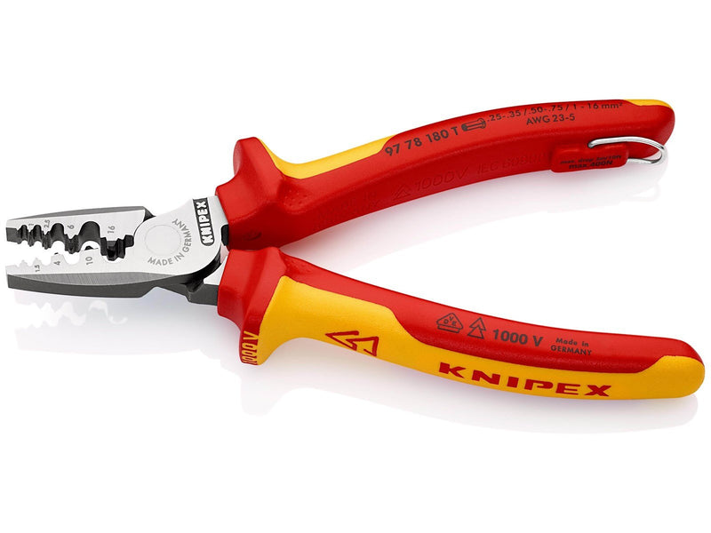KNIPEX Crimpzangen für Aderendhülsen, mit Dorn-Crimp