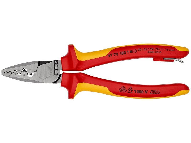 KNIPEX Crimpzangen für Aderendhülsen, mit Dorn-Crimp