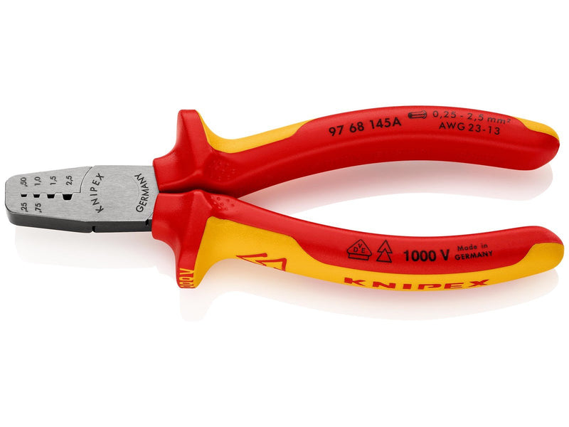 KNIPEX Crimpzangen für Aderendhülsen, mit Trapez-Crimp