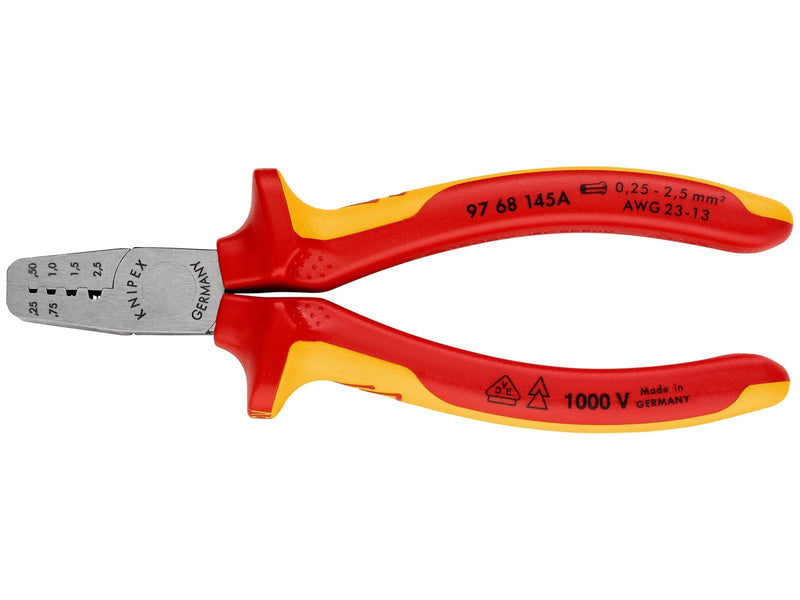 KNIPEX Crimpzangen für Aderendhülsen, mit Trapez-Crimp