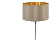 EGLO MASERLO Tischleuchte, taupe, gold