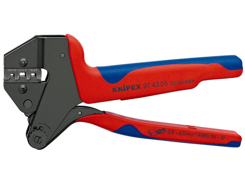 KNIPEX Crimp-Systemzangen, für auswechselbare Crimpeinsätze