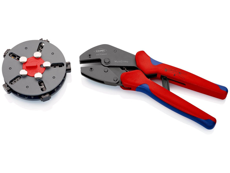 KNIPEX MultiCrimp®, Crimpzangen mit Wechselmagazin