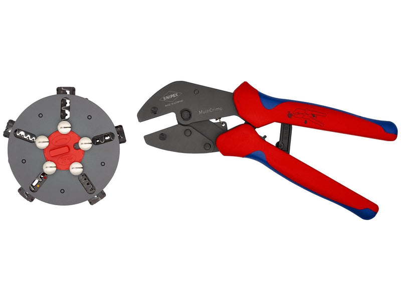 KNIPEX MultiCrimp®, Crimpzangen mit Wechselmagazin