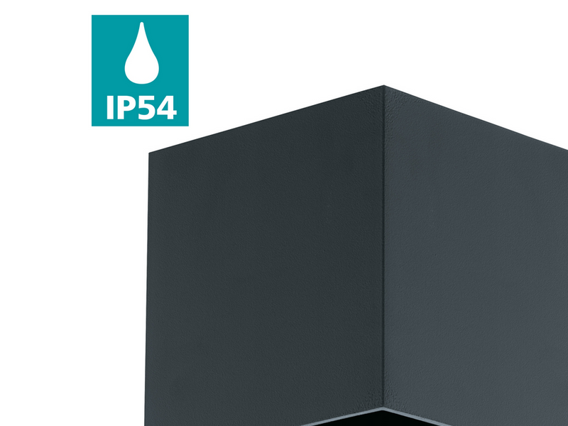 EGLO CALPINO Wandleuchte, anthrazit