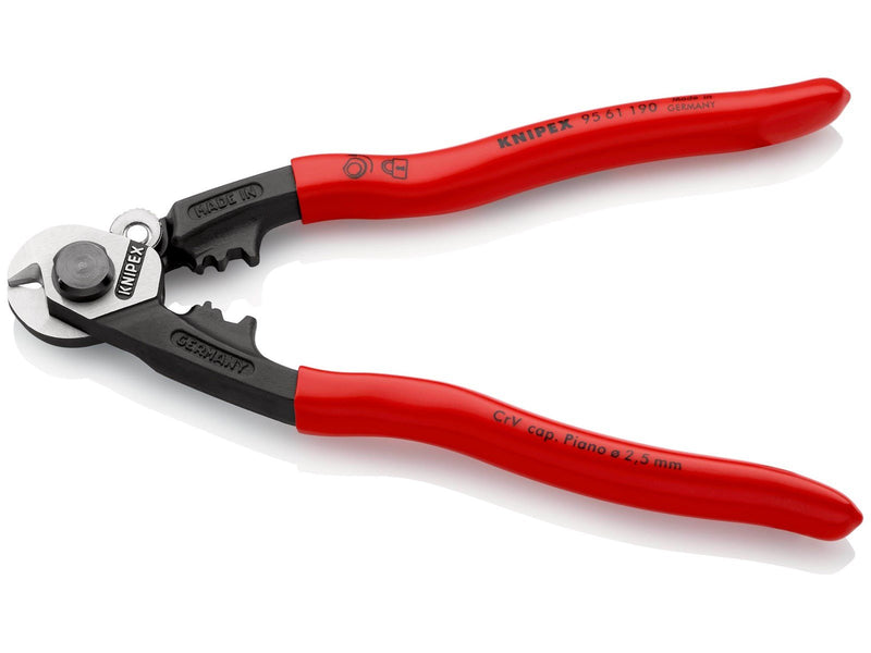 KNIPEX Drahtseilscheren, geschmiedet