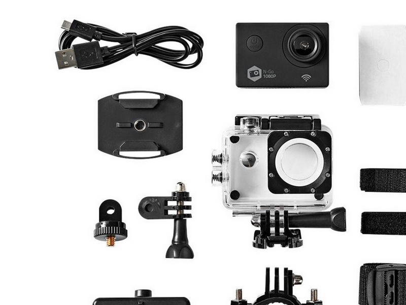 Nedis ACAM21BK - action camera