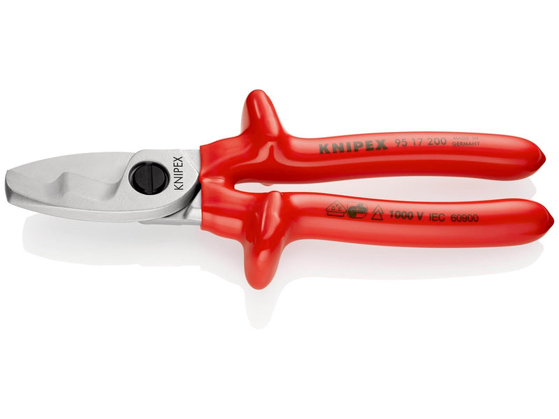 KNIPEX Kabelscheren, mit Doppelschneide