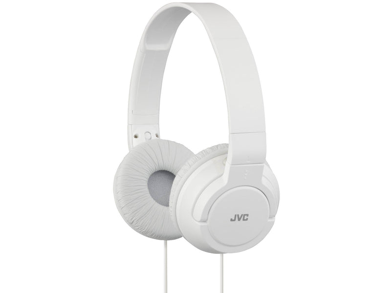 JVC  HA-S180 lightweight headphones. White