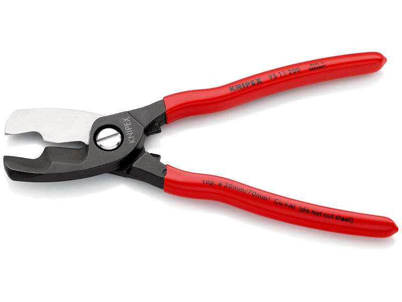 KNIPEX Kabelscheren, mit Doppelschneide
