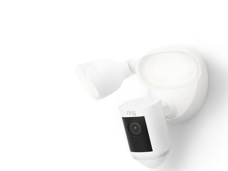 Ring Floodlight Cam Wired Pro - Weiß