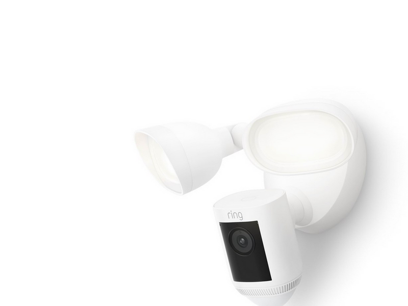 Ring Floodlight Cam Wired Pro - Weiß