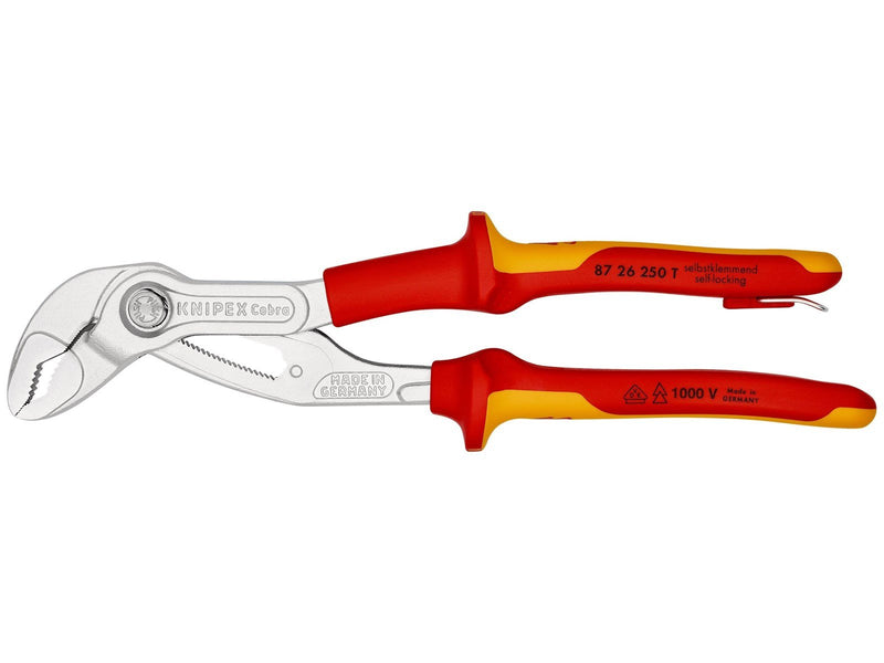 KNIPEX Cobra® VDE, Hightech-Wasserpumpenzangen, mit Befestigungsöse