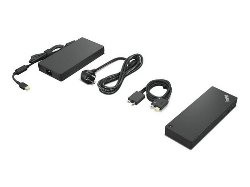 Lenovo Thunderbolt 4 WorkStation Dock - 2-Port DP - HDMI - 230 W PD