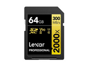 Lexar Professional Gold 2000x SD - 300MB/s - 64GB