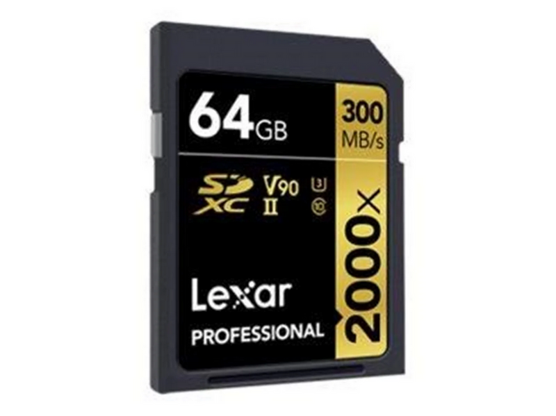 Lexar Professional Gold 2000x SD - 300MB/s - 64GB
