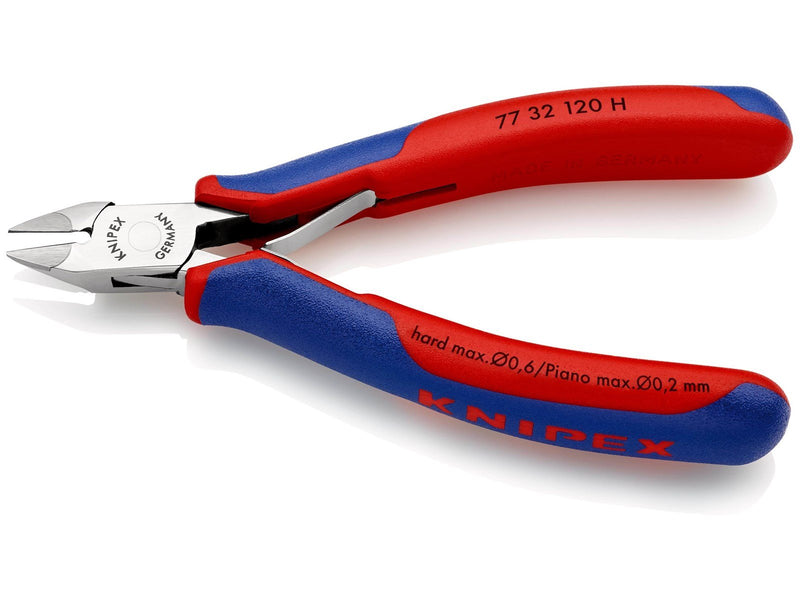 KNIPEX Elektronik-Seitenschneider, mit eingesetzter Hartmetallschneide