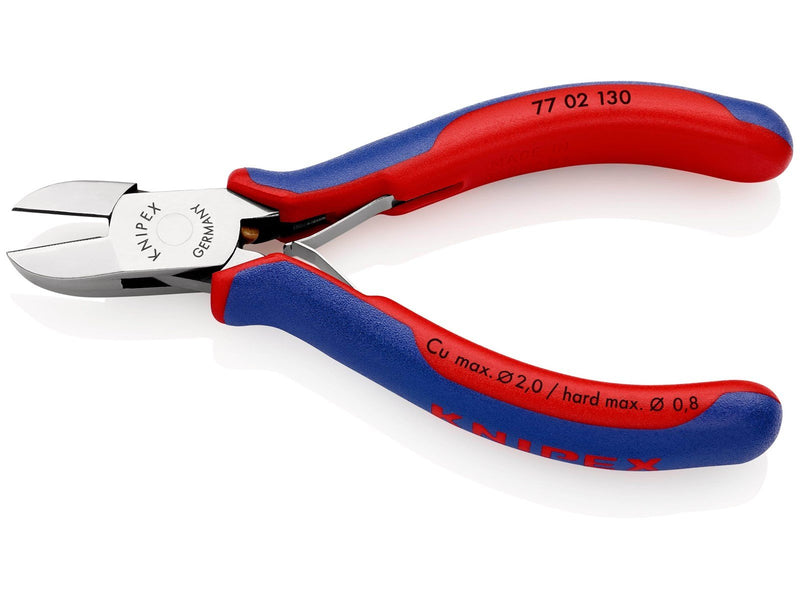 KNIPEX Elektronik-Seitenschneider, mit durchgestecktem Gelenk