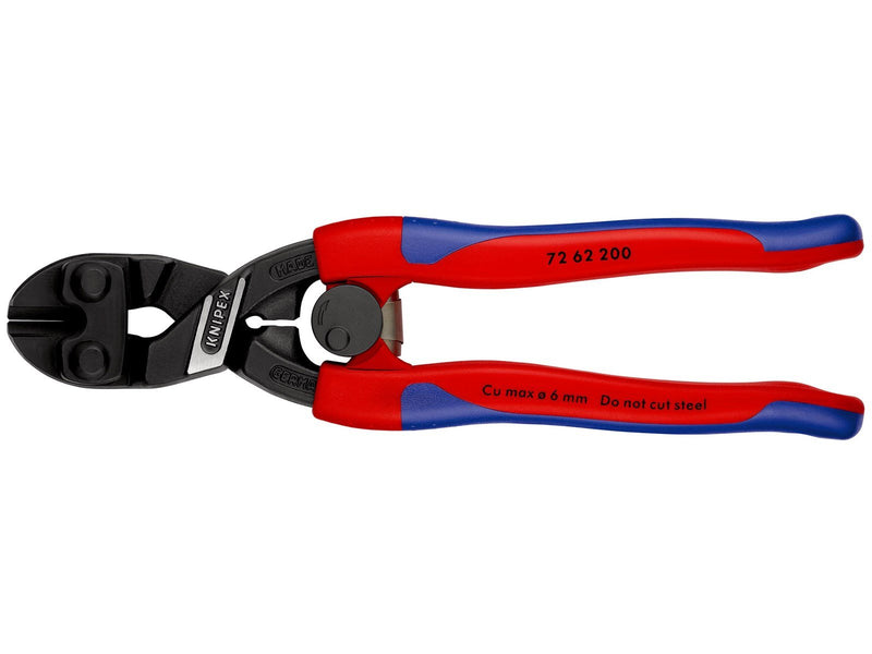 KNIPEX Kraft-Bündigschneider, für Weichmetall und Kunststoff