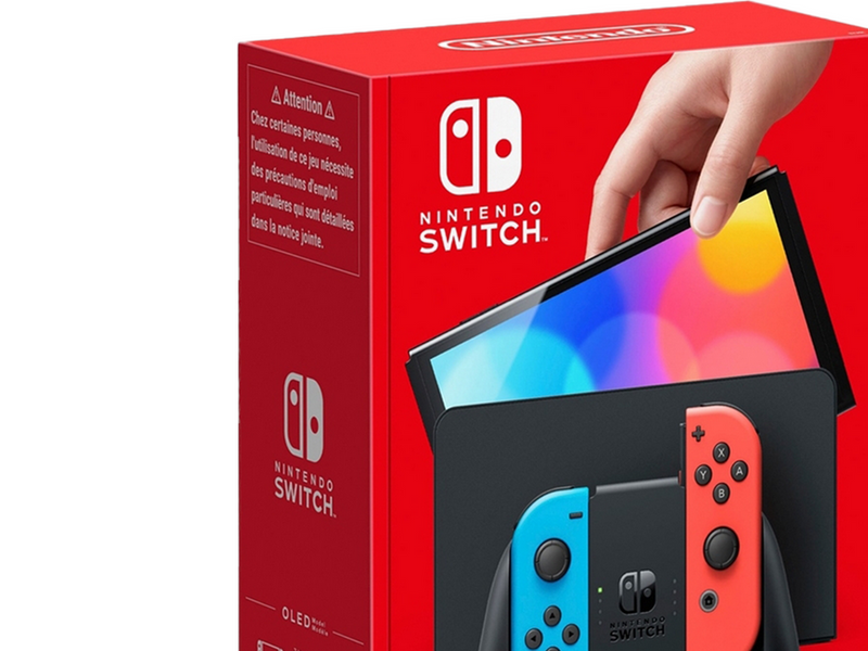 Nintendo Switch OLED Neon Blue/Neon Red