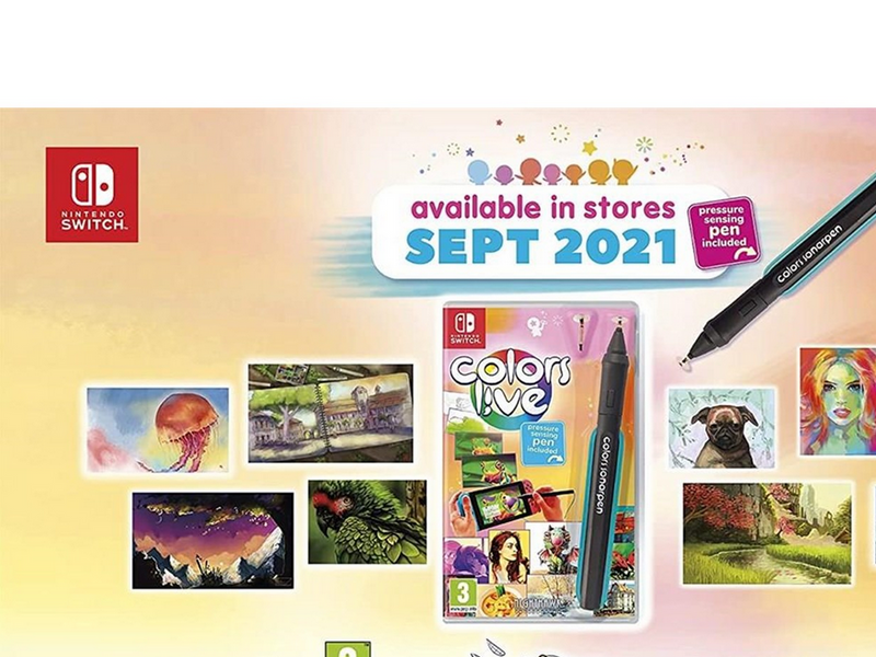 Colors Live (With Pen) - Nintendo Switch - Action - PEGI 3