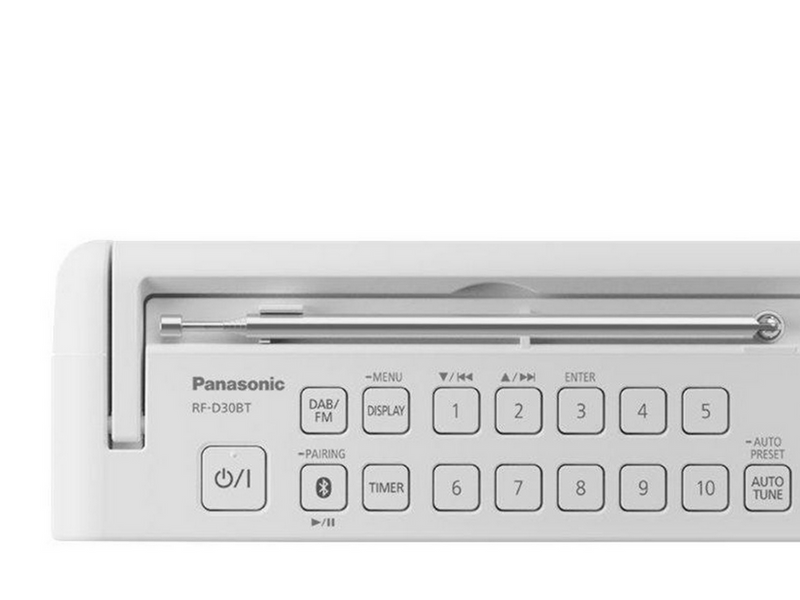 Panasonic -RF-D30BT - DAB portable radio - Bluetooth - DAB/DAB+/FM - Stereo