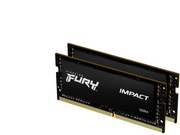 Kingston FURY Impact DDR4-3200 - 16GB - CL20 - Dual Channel (2 pcs) - Intel XMP - Schwarz