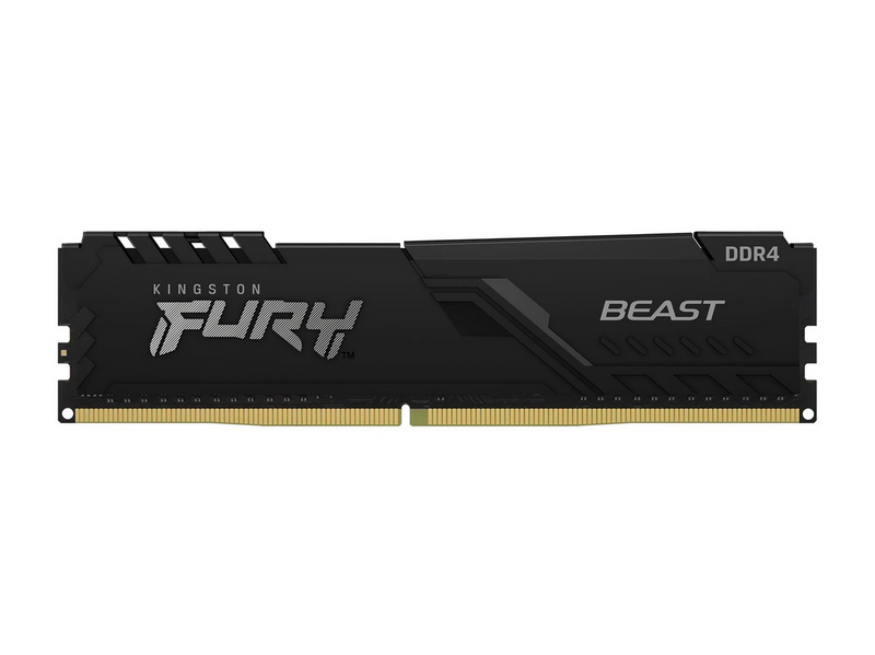 Kingston FURY Beast DDR4-3600 - 16GB - CL17 - Dual Channel (2 pcs) - Intel XMP - Schwarz