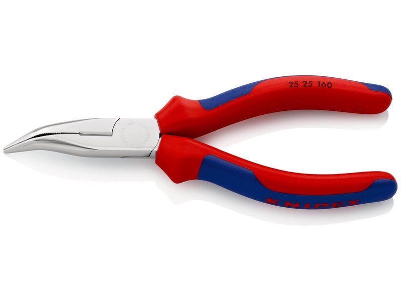 KNIPEX Flachrundzangen mit Schneide, (Radiozangen)