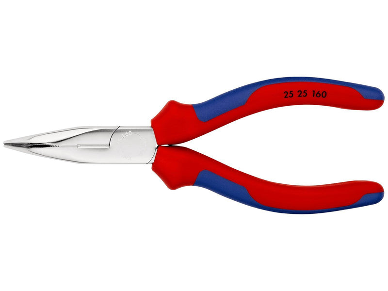 KNIPEX Flachrundzangen mit Schneide, (Radiozangen)