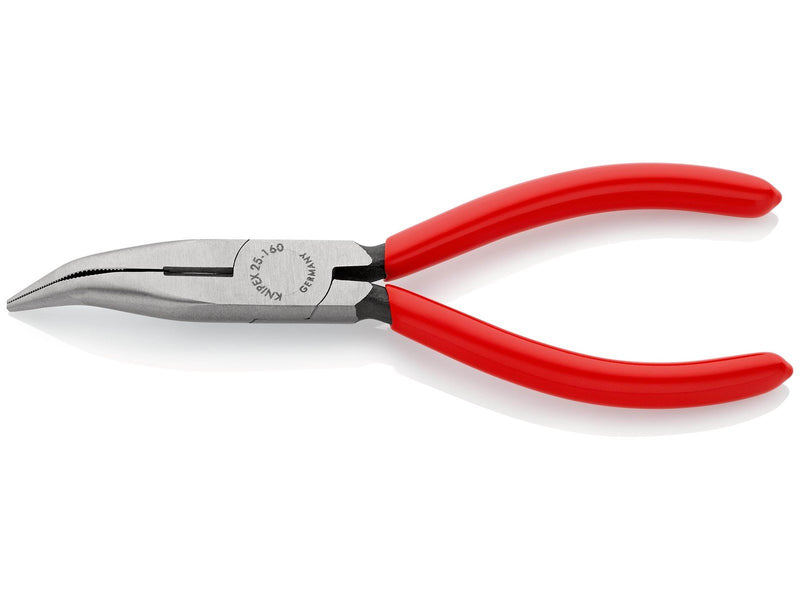 KNIPEX Flachrundzangen mit Schneide, (Radiozangen)