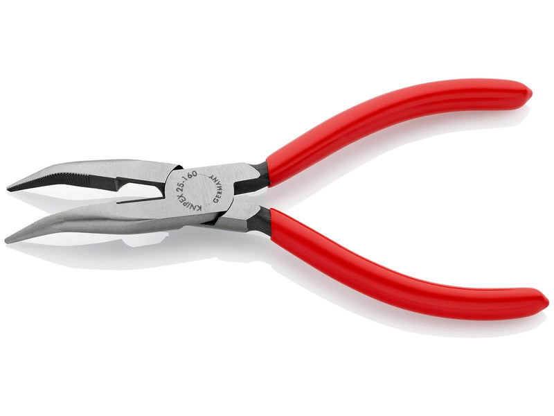 KNIPEX Flachrundzangen mit Schneide, (Radiozangen)